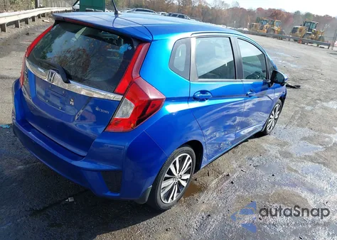 2015 Honda Fit Ex/Ex-L z USA, uszkodzony, nr VIN 3HGGK5H89FM741738
